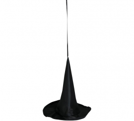 3 Witch Hats to Hang and Decorate 18 cm