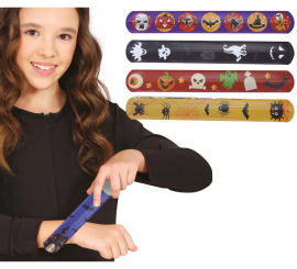 6 pulseiras magnéticas variadas de Halloween