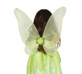Asas de fada borboleta verde 46 cm