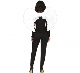 White feather wings 80x55 cm