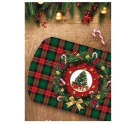39x24cm PVC Christmas Tree Tray