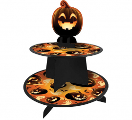 Bandeja de abóbora de 3 camadas 36x28 cm