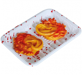 Bandeja com 2 Orelhas, 18x13 cm.