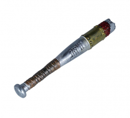 47cm silver and gold bat