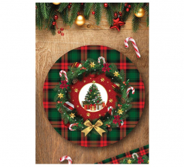 32cm PVC Christmas Tree Bowl