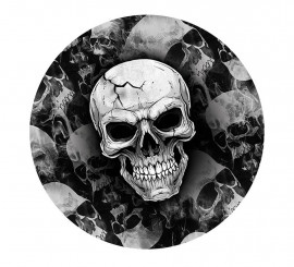 32 cm Plastic Fearsome Skulls Bowl