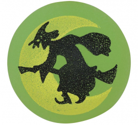 Saco com 3 bolas de borracha sortidas de Halloween 4,5 cm