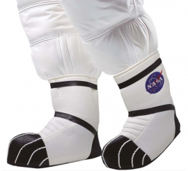 Black and white astronaut boots