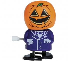 Box of 12 Assorted Halloween Wind-Up Dolls 6 cm