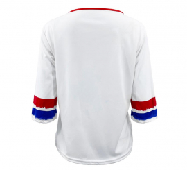 Camiseta de beisebol do palhaço vilão feminino