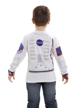 T-shirt de astronauta para criança