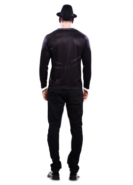 T-shirt de bluesman para homem