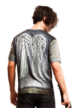 T-shirt de motoqueiro para homem