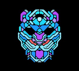 Leopard mask LED lighting