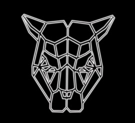 Bull mask LED lighting