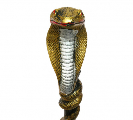 Golden Cobra Egyptian Scepter 69 cm
