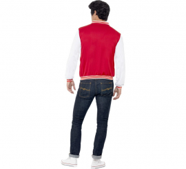 Casaco de jogador de beisebol masculino