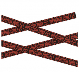 '''Fita'''' Infecção Zona '''' 6 metros '''