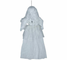 Pendente Esqueleto Noiva com Luz e Som 90 cm