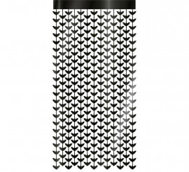 Bats Metallic Curtain 100x200 cm