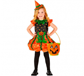 Balde de abóbora para doces ou travessuras