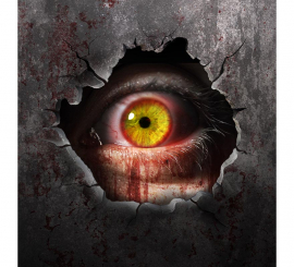 Decoration Wall Sticker Eye Hole 16x16 cm