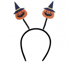 Pumpkins Headband with Hat