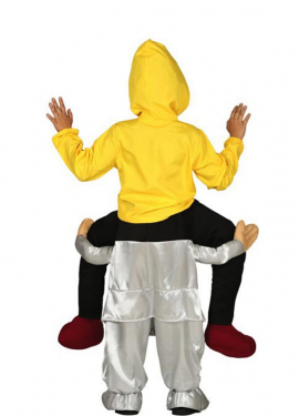 Fato de palhaço de medo para crianças