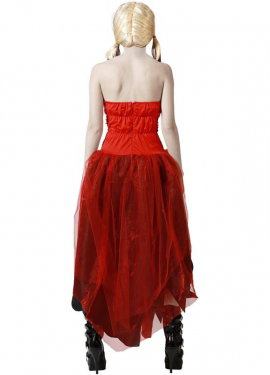 Fato de Arlequina Perigosa para mulher