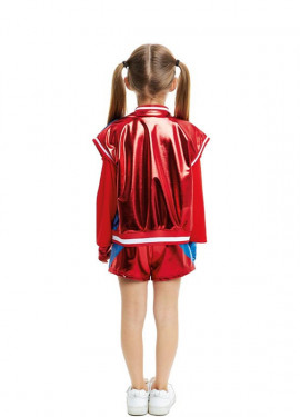 Fato de Arlequina Perigosa para menina e adolescente