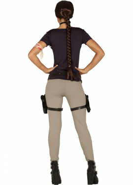 Fato de aventureiro arqueólogo para mulher