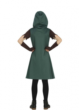 Dark Forest Archer Costume for Girls