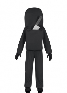 Fantasia de astronauta infantil negro impostor