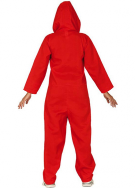 Fato de ladrão de banco para mulher