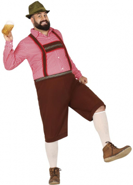 Fato de Oktoberfest bávaro para homem
