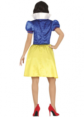 Fato clássico de Branca de Neve para mulher