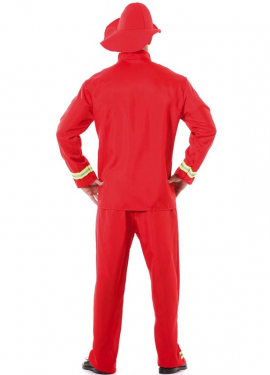 Fato de bombeiro para homem
