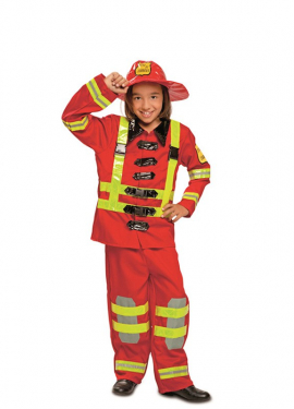 Fato de bombeiro para menino