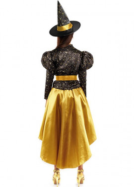 Golden Witch Costume for Women