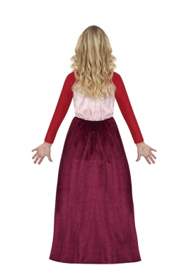 Red witch costume for girls