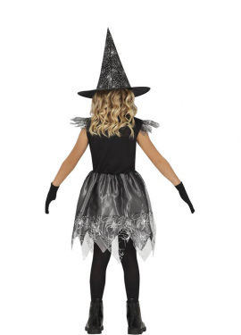 Spider Web Witch Costume for Girls