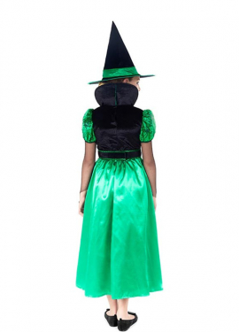 Green Witch Costume for Girl