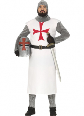 Knight Templar costume for men