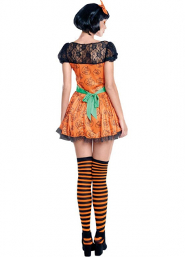 Pumpkin costume for women