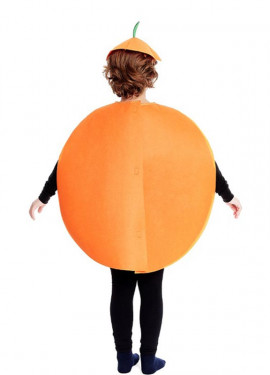 Kids' Circular Pumpkin Costume with Hat