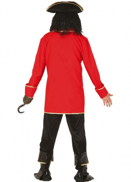 Fato de Capitão pirata para homem