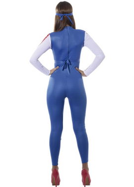 Fato de Capitão Azul para Mulher