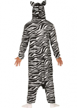Wide Zebra costume for men