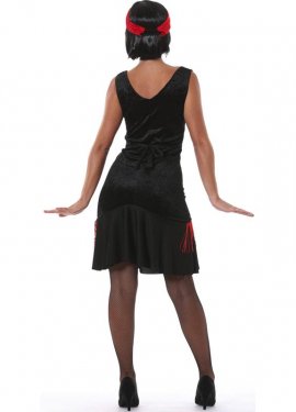 Women's Red Charleston Costume