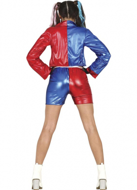 Fato de menina perigosa glamorosa para mulher